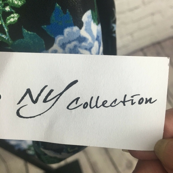 NY Collection Women's Floral-Print Layering Kimono - Picture 5 of 5